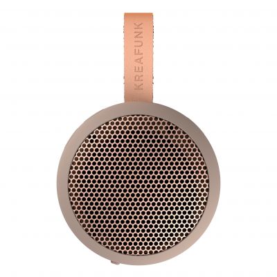 aGO Portable Bluetooth Speaker Kreafunk ivory sand